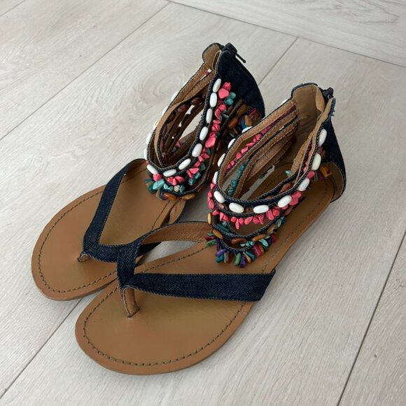 Beaded sandals - Picture 2 of 5